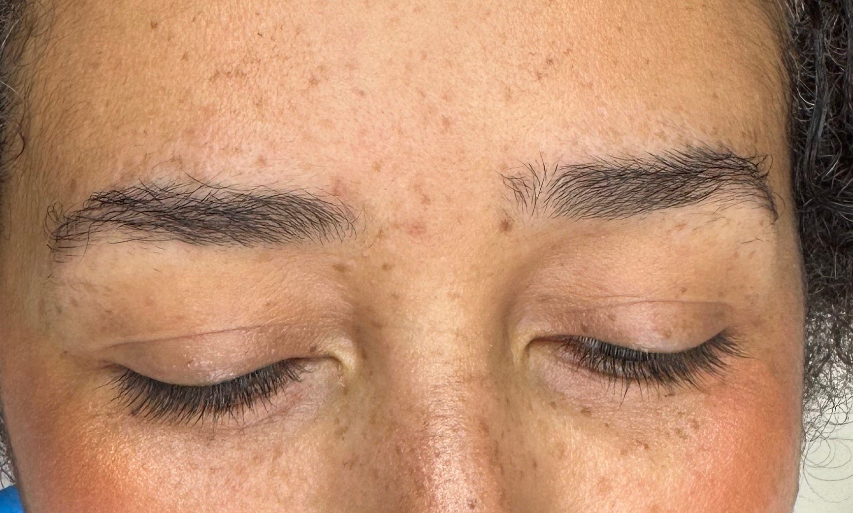 Brow Architecture & Organic Henna Mapping - BEFORE